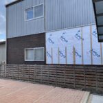 板外壁の仕上がり